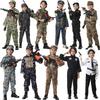 Halloweenský hasičský oblek Kostým na Den dětí, Dětský cosplay oblek policisty, právníka, pilota, lékaře, dělníka