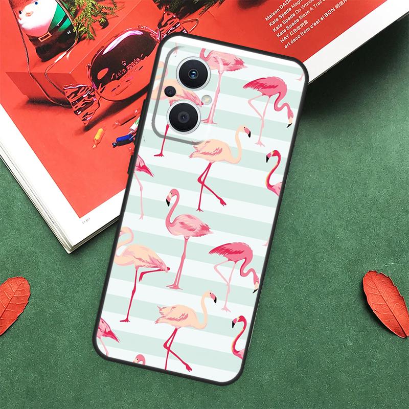 Flamingo Hülle Für OPPO Reno 5 Lite 8 4 6 7 10 Pro 4Z 5Z 8T OPPO Find X6 X5 Pro X2 Neo X3 Lite Cover