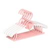 Ultra-Thin Non-Slip Laundry Infant Pant Hangers for Newborn Clothes -Adjustable Children Coat Hanger for Girl Boy Toddler Kids