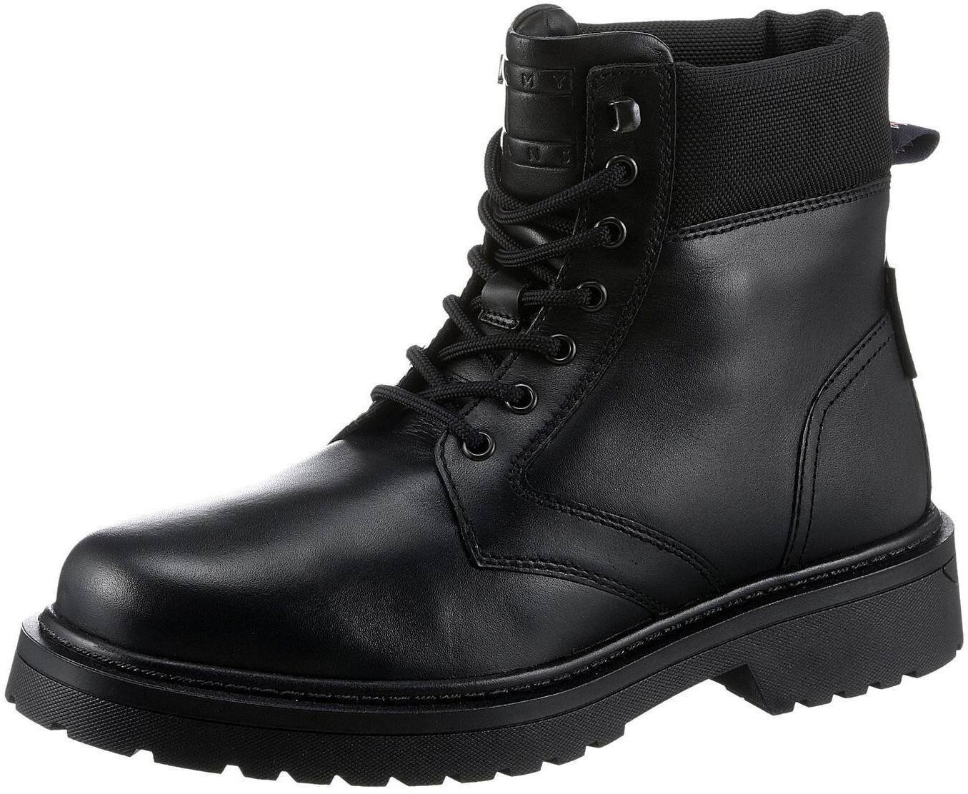 

Ботинки Tommy Hilfiger кожаная модель LACE UP черный 40