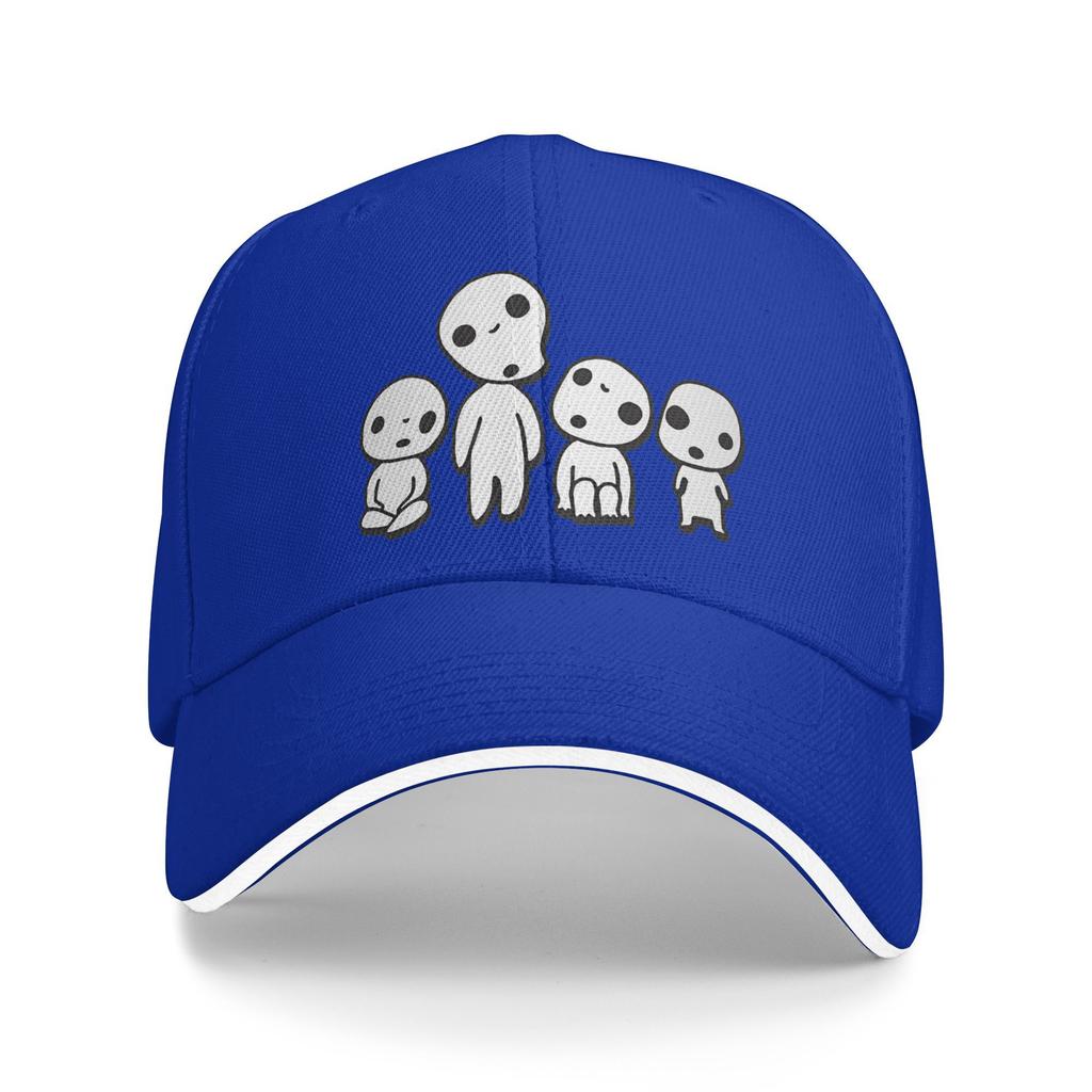 Unisex Women Kodama princess mononoke  Hat Trendy Baseball Cap  Trucker Hat Golf Headewear Adjustable Fit