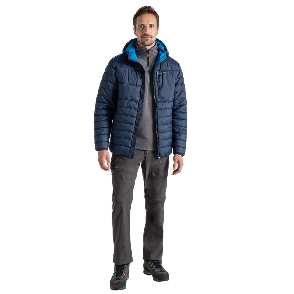 CRAGHOPPERS Wattierte Herren-Compresslite VIII-Kapuzenjacke