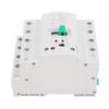   ATS Automatic Manual Transfer   4P 80A Home Generator Dual Auto Selector DIN Rail Mount for PZ30 Distribution Box Super Thin PV Type