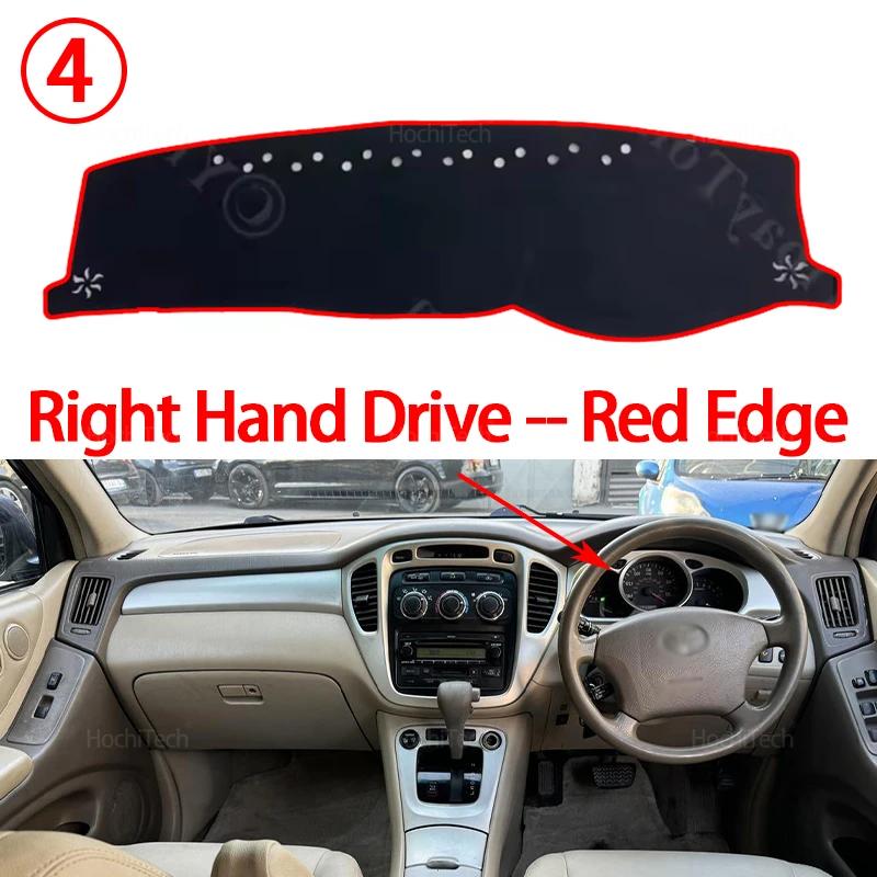 Dashboard Cover Protective Pad for Toyota Highlander XU20 2001-2007 Car Accessories Dash Board Sunshade Anto-UV Carpet