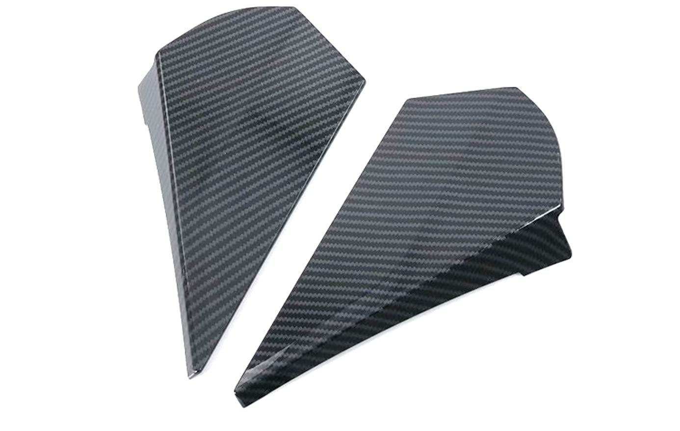 

Toyota Exclusive Aftermarket Rear Hatch Side Pillar Panel Garnish Side Molding Decorative Frame Protector CHR Custom Exterior Parts Compatible with