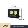 LED Flood Light IP66 Waterproof Outdoor Spotlight High Brightness COB Floodlight AC185-265V Garden Yard Stadium Street Lighting Lamp