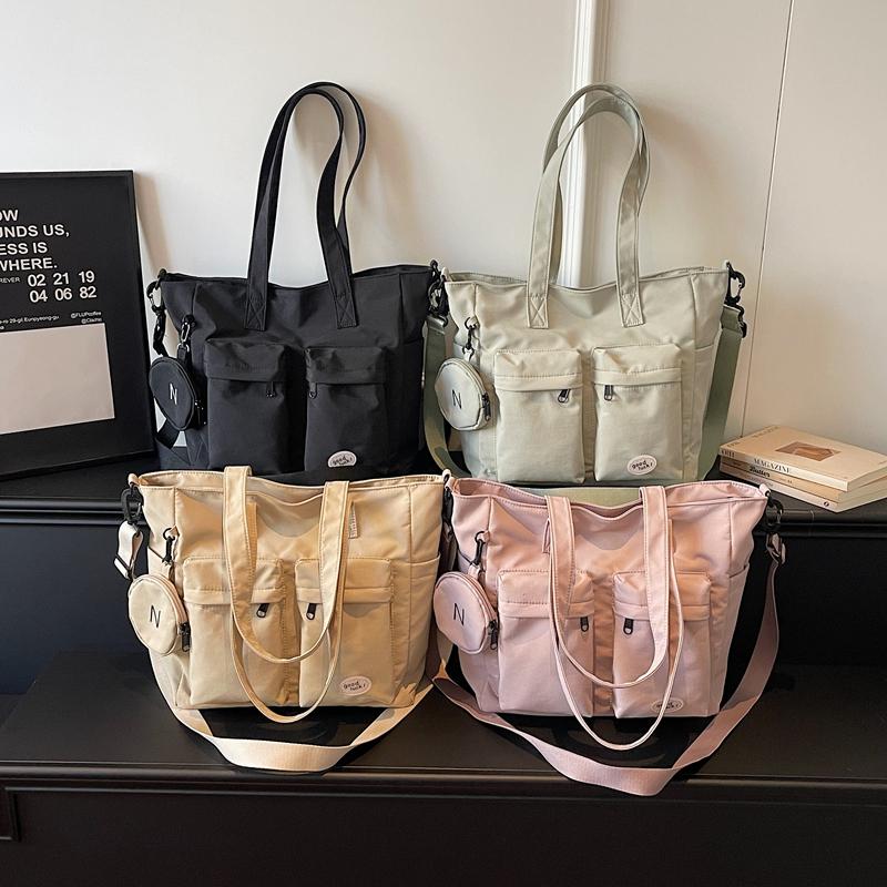 Women's Commuter Shoulder Bag Large Capacity Hand Tote Bag