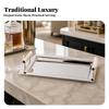 Metal Serving Tray with Handles Elegant Versatile