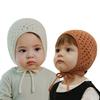 Happy Prince Fleur Floral Knit Baby Bonnet
