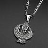 Egyptian Isis Goddess of Life Symbol Necklace for Women Men Stainless Steel Gold Color Mystery Cartouche Amulet Chain Jewelry