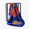 90cm Square Shawls Women Hijab Scarf For Hair Fashion Print Kerchief Neck Scarves Female Silk Satin Bag Scarfs For Ladies Banada