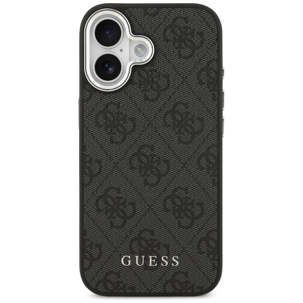Guess 4G Classic Logo MagSafe case for iPhone 17 black