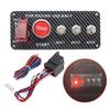 Ignition Combination LED Ignition Switch Panel Racing Car Engine Start Push Button  Racing Car