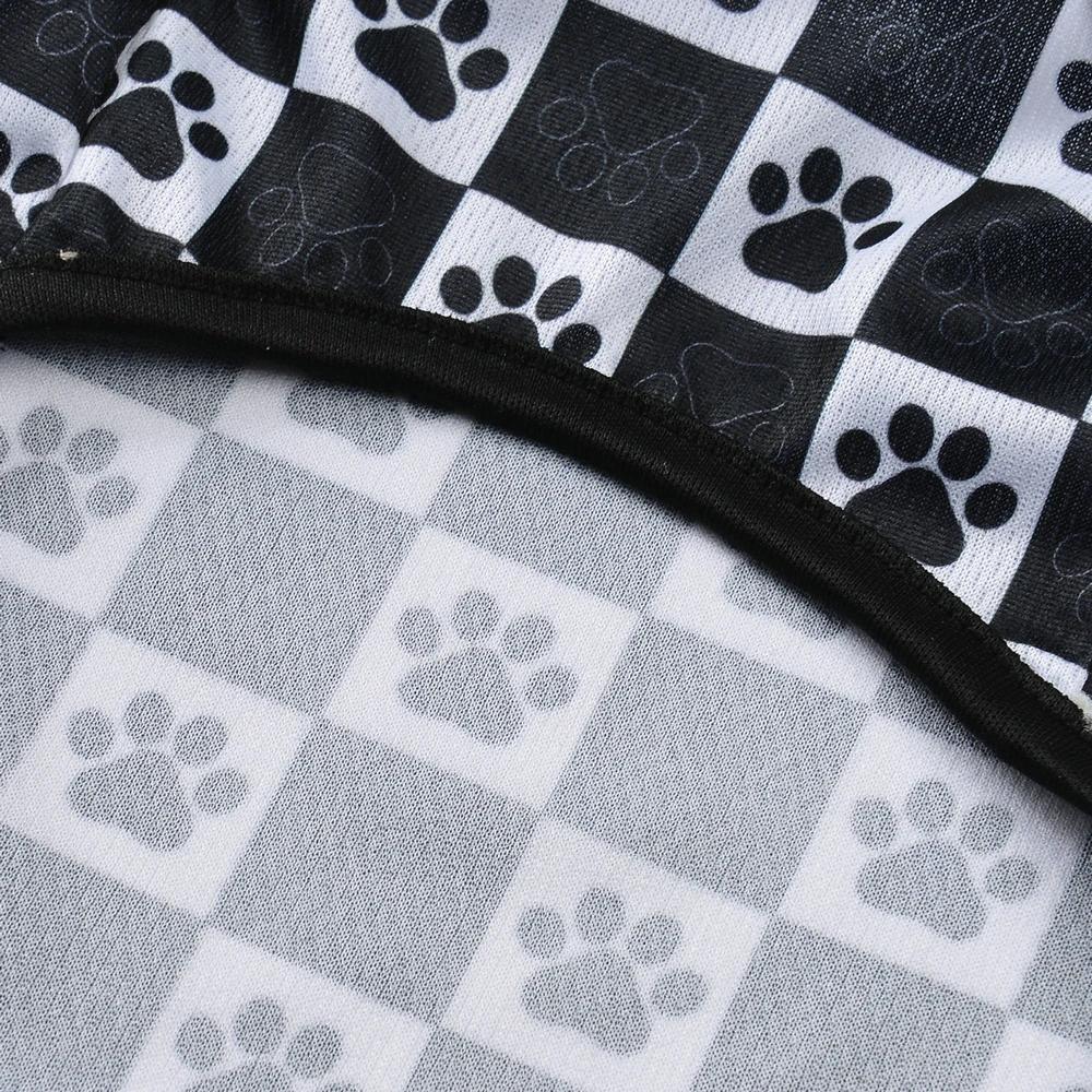 Summer Cat Clothes Vest Mesh Breathable Pet T-shirt For Small Medium Dogs Cats Fashion Plaid Print Puppy Kitten Shirt Outfits