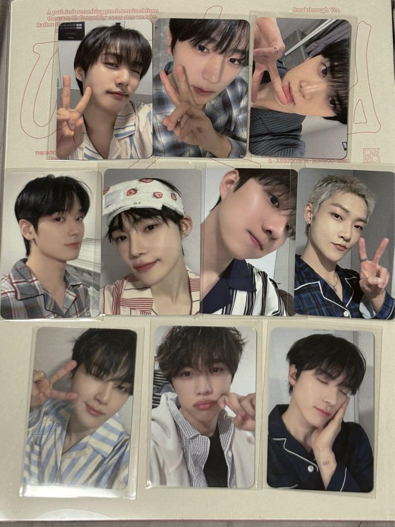 

[ИСПОЛЬЗОВАННЫЙ] THE BOYZ minirecord мини-запись пижамы вер. набор из 10 предметов