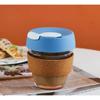 Silica Gel Glass Coffee Cup Cork Set of Insulation Against the Hot Ideas with Cup