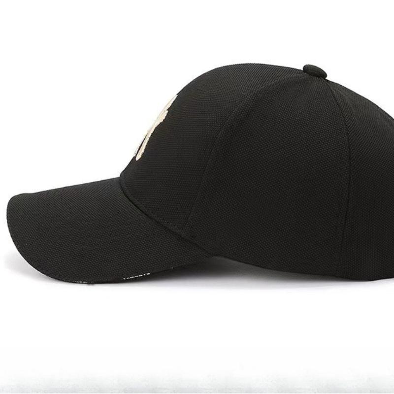 Baseball Fashionable Trendy Caps Cotton Embroidery Letter Adjustable Unisex Hip Hop Urban Street Style Trucker Hat Casual Snapback Cap Outdoor Sport
