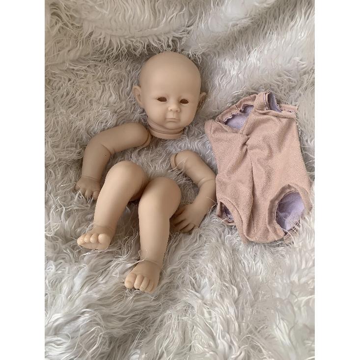 NPK 22inches reborn doll kit Archie popular lifelike real soft touch fresh color