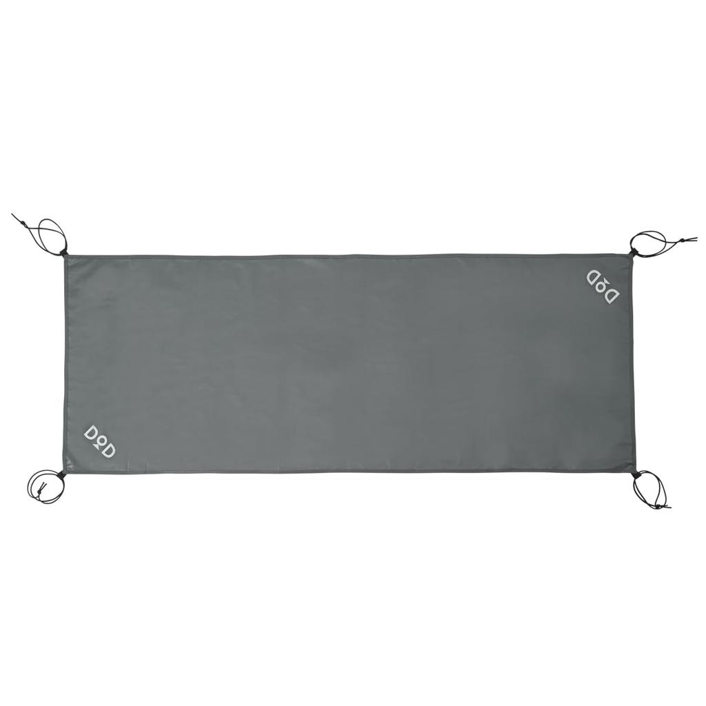 DOD Ground Sheet pro 1235 Gray (Cca.) Š95 x H5,5 x V52 cm