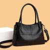 Simple Women's PU Leather Shoulder Bag, Women's Casual Handbag, Large Capacity Work Retro Handbag, Multifunctional Handbag