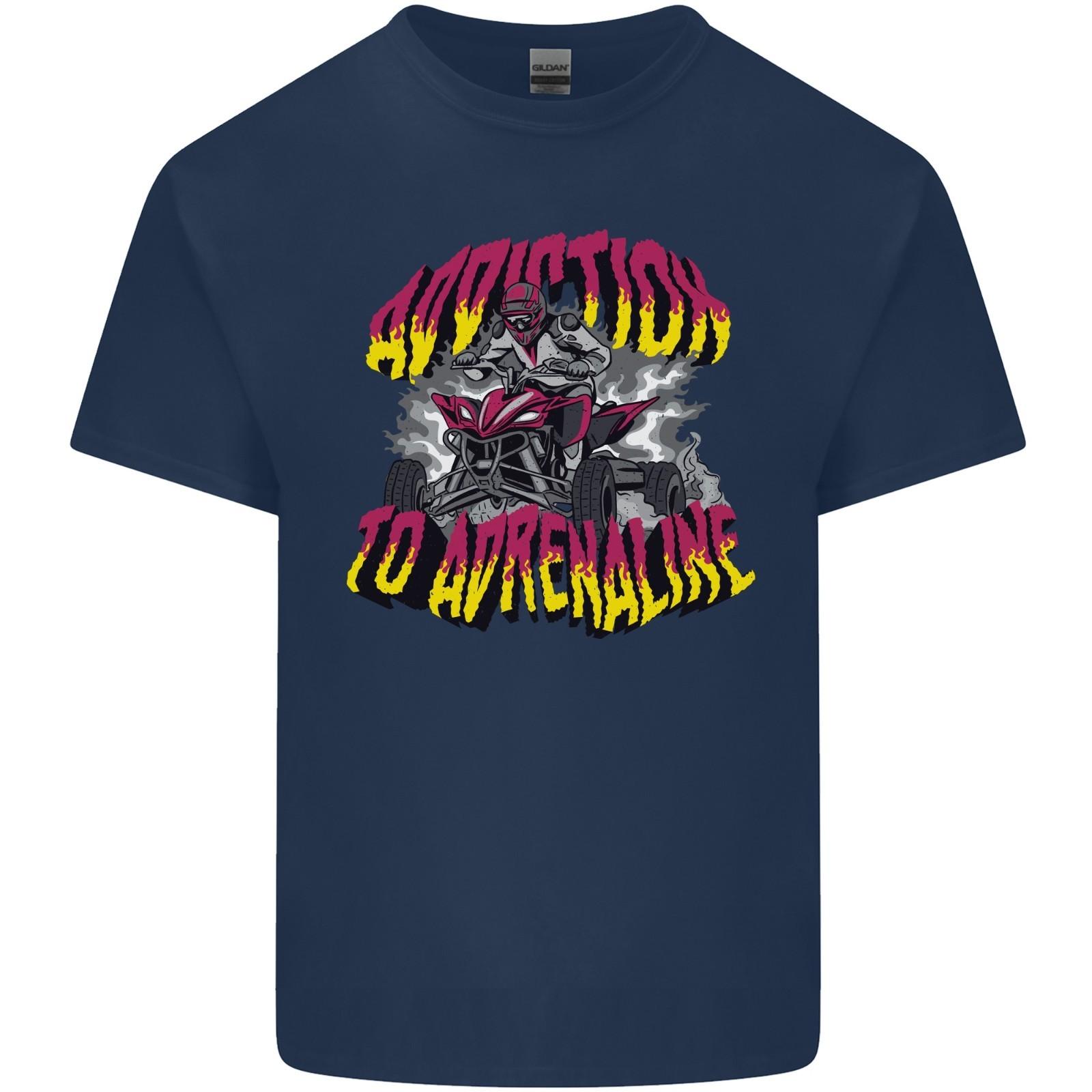 Quad Biking Adrenaline T-Shirt S-3XL S разноцветный