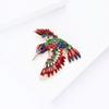 Stylish Alloy Bird Brooch with Vibrant Enamel Coating Rustproof Designs Lapel Accessory for Women Friend Gift Occasions