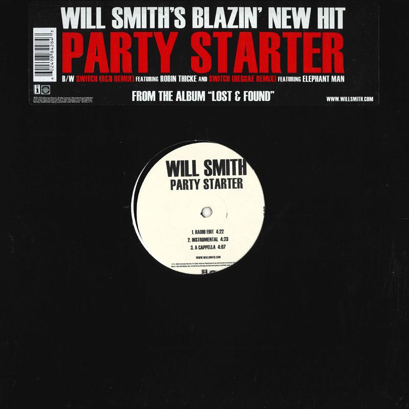 

12inch Record WILL SMITH - Party Starter / Switch B000527211 INTERSCOPE 2005 US Rap & Hip-Hop/R&B Used