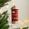 Christmas Tree Shaped Ball Christmas Tree Decorative Pendant Christmas Gift Bag Car House Snowman Garland New Year Ornament