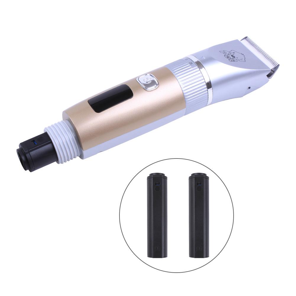 LCD Display Ceramic Blade Pet Clipper: Full Body Wash Trimmer for Cats and Dogs