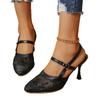 New Style Sandals, Thin High-heeled Shoes, Women's Shoes