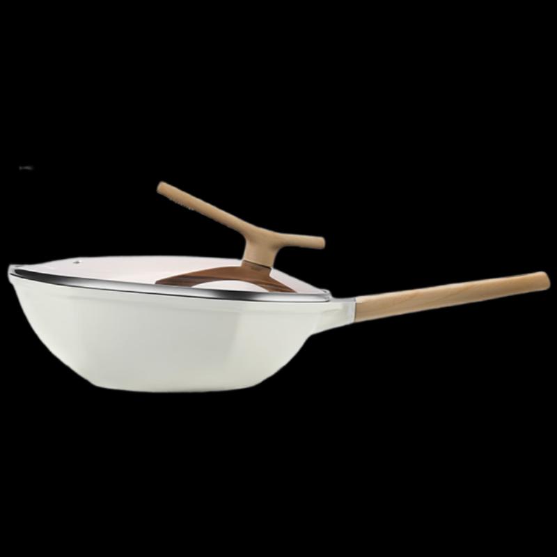 Katemake 28cm Maple Leaf Series Wok