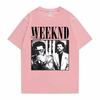 Chanteur Pop Artiste The Weeknd Impression Anime Hauts T-shirts Vêtements T-shirt Femme Femme Dessin Animé T-shirt Manches Courtes Filles T-shirt