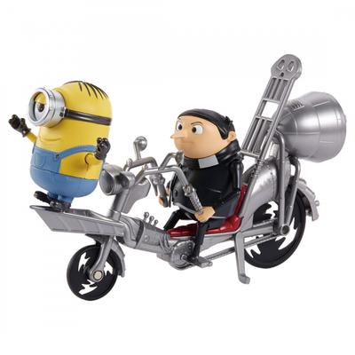 Movie Scene Assortment Minion Young Gru's Bike Set