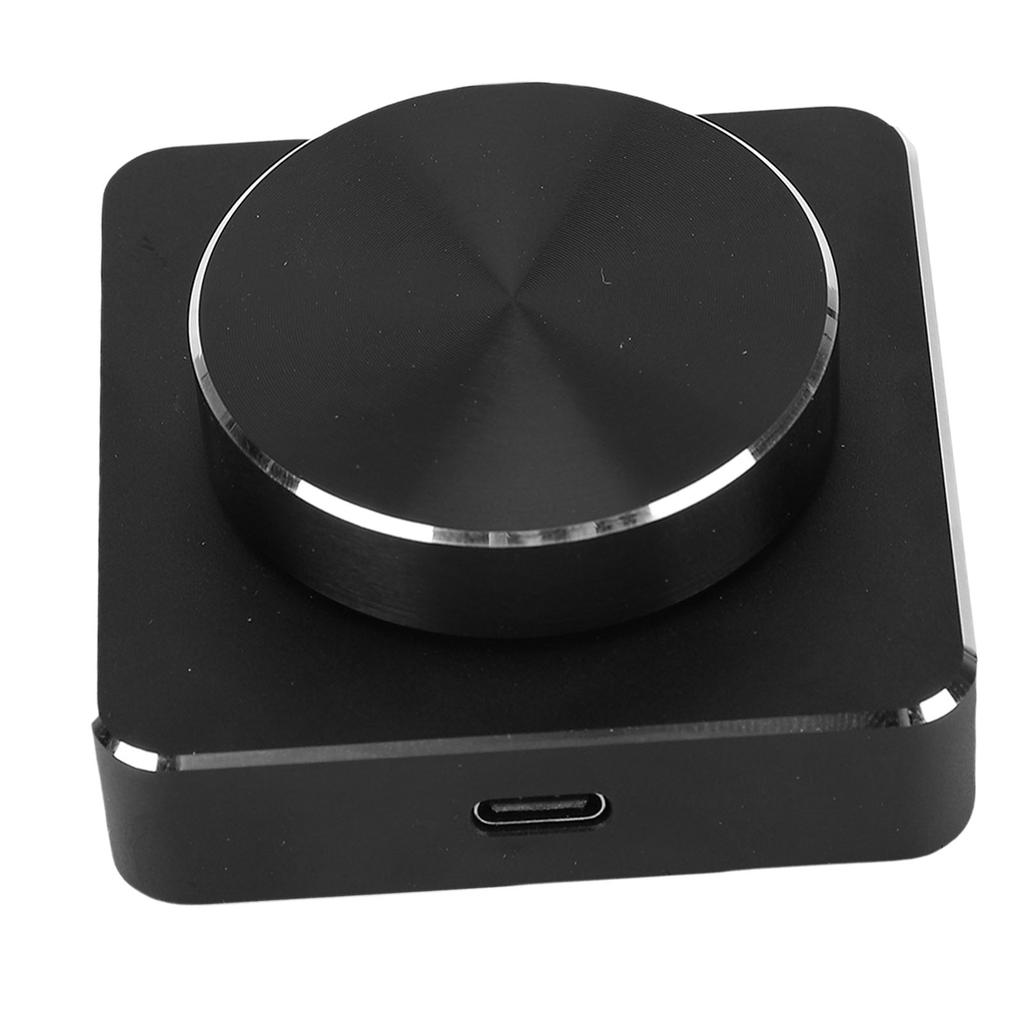 USB Volume Control Knob Bluetooth 5.1 Programmable Computer Speaker External Sound Controller with RGB Light for PC