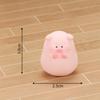 Cute Mini Piggy Ornament Cartoon Pig Figurine Micro Landscape Car Interior Home Desktop Decoration