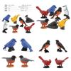 Mini Bird Model Set With Pvc Material For Collection And Display