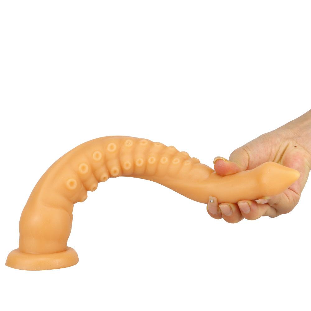 Female Masturbator Dildo Irregular Penis Soft Octopus Anal Plug Large and Long Adult Product