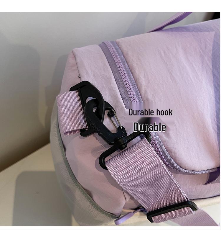 Waterproof Large Capacity Travel Bag with Wet/Dry Separation - Portable Gym and Luggage Bag for Short Trips