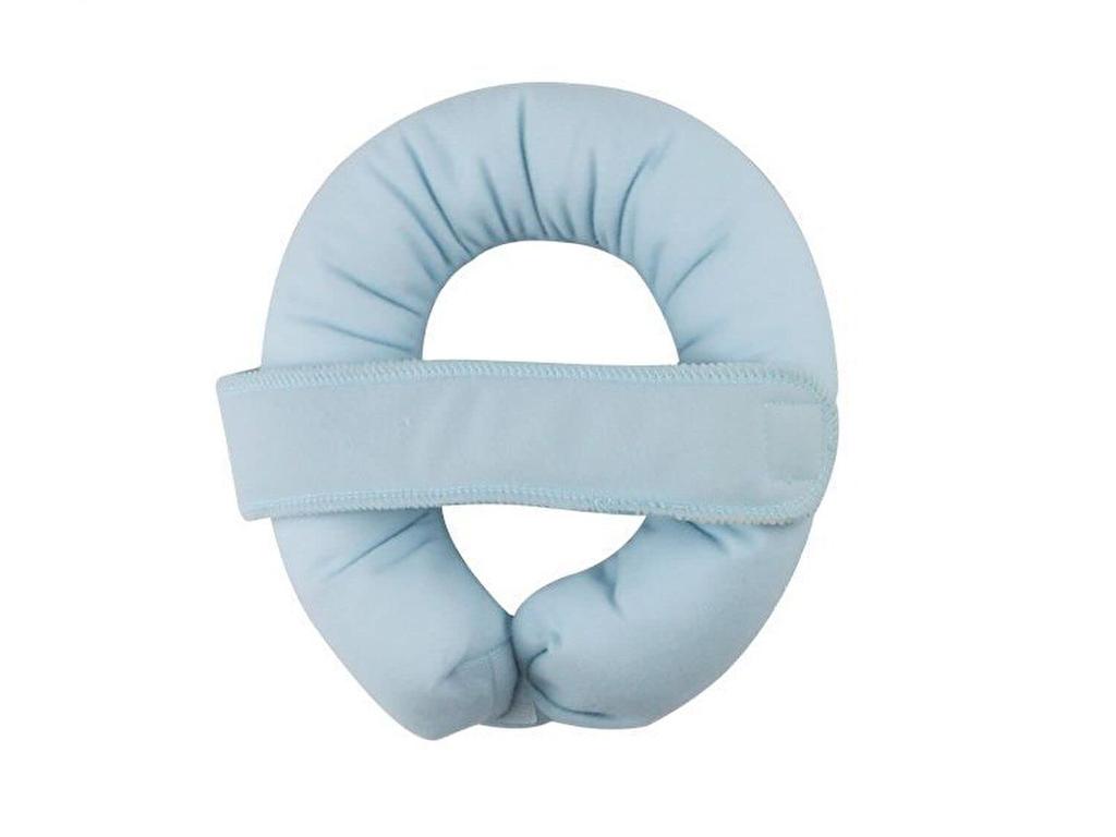 Pupleholomua Bedsore Prevention Cushion, Donut Bead Cushion for Caregivers and Wheelchairs, Prevents Bedsores (Small, Blue)