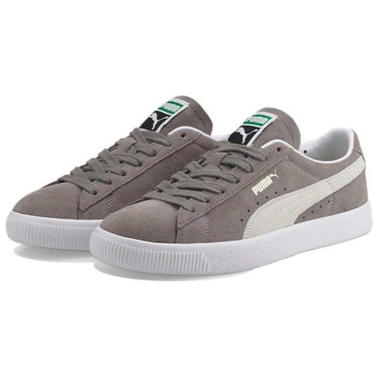 Puma Suede Vintage Steel Grey Unisex Sneakers White 374921-20