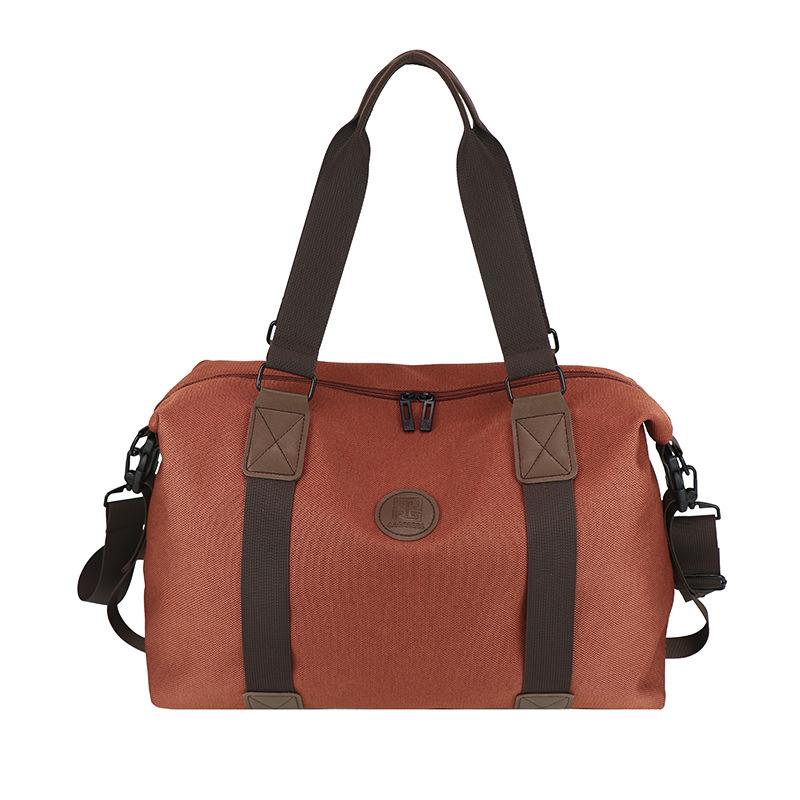 

Casual Storage Bag for Women Simple Large Capacity Travel Bag Dry and Wet Separation Sports Gym Bag оранжевый