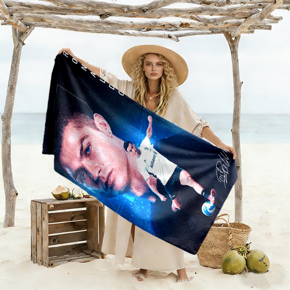 Space Exploration Dreams Beach Towel Super Soft Microfiber Quickdry Fabric Comfortable Lightweight Perfect for Traveling Yoga Camping and Swimming