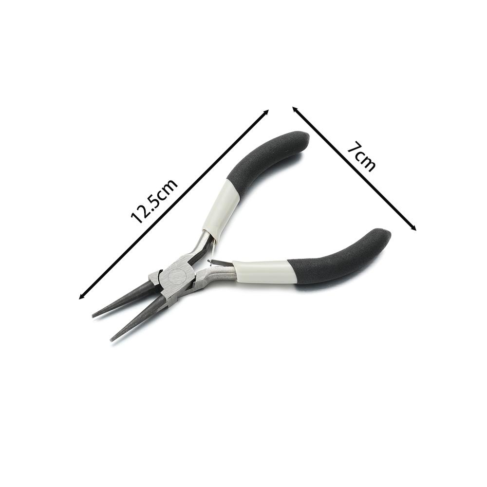 High-carbon Steel Jewelry Making Pilers Durable Needle Round Nose Cutting Wire Diagonal Pliers for Jewelry Making Repair Tools