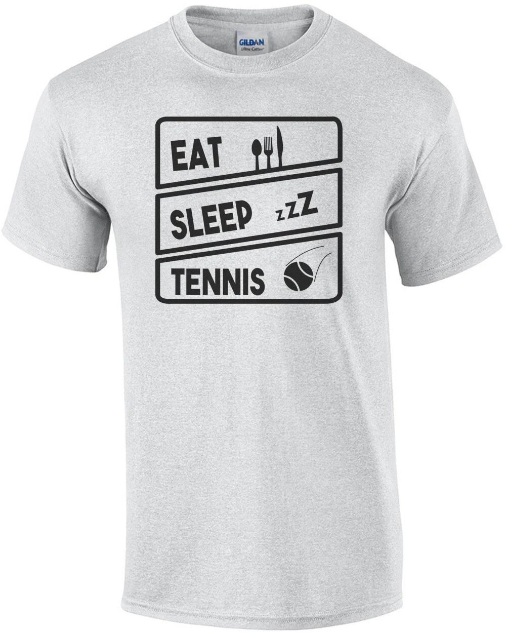 EAT SLEEP TENNIS T-Shirt L