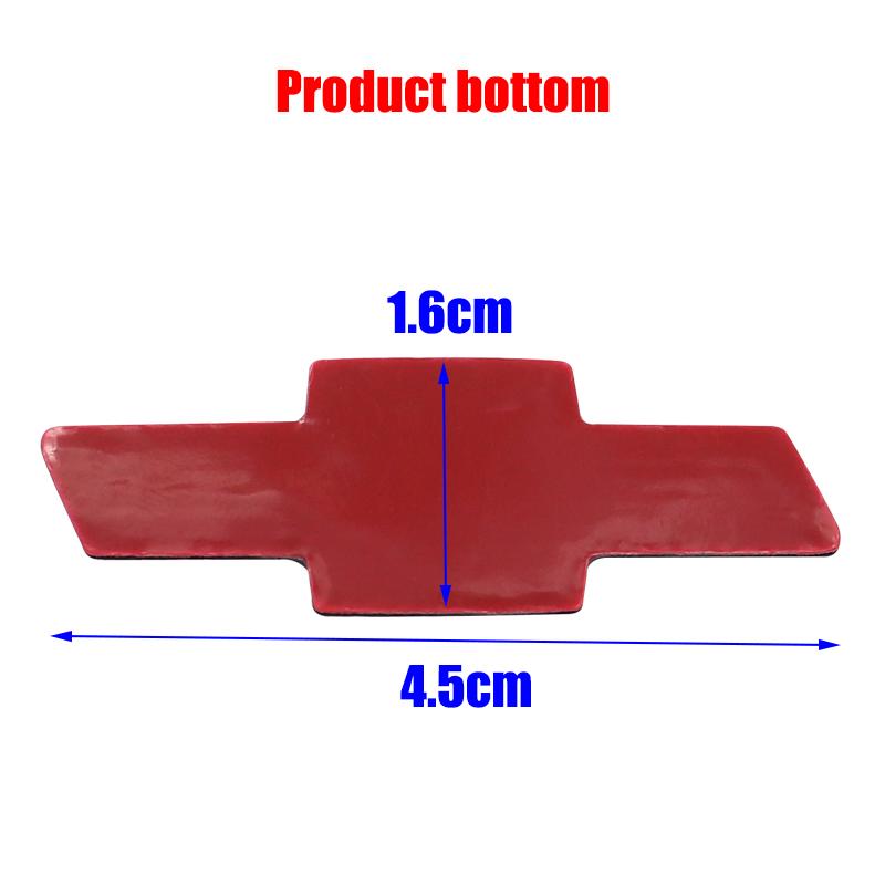 1 Stück 45mm Carbonfaser Lenkrademblem Aufkleber Auto Lenkrad Aufkleber Auto Innenraum Emblem Auto Zubehör Für Chevrolet