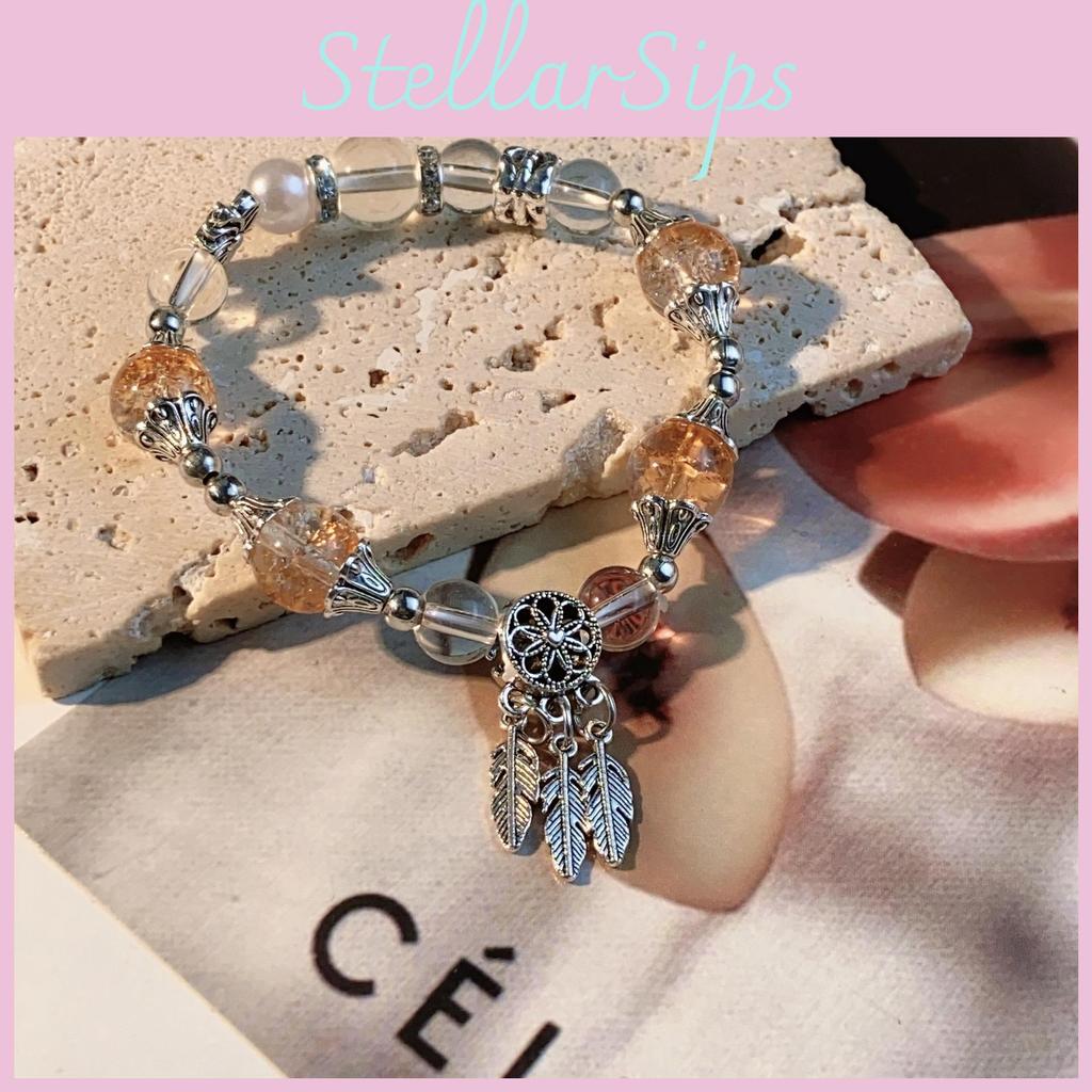 Unique Summer 2024 Lotus Handcrafted Beaded Bracelet For Women New Chinese Style