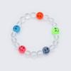 BONBEAU Bold Clear Ball Smile Bracelet Bold Clear Ball Color Smile Ball Banding Bracelet