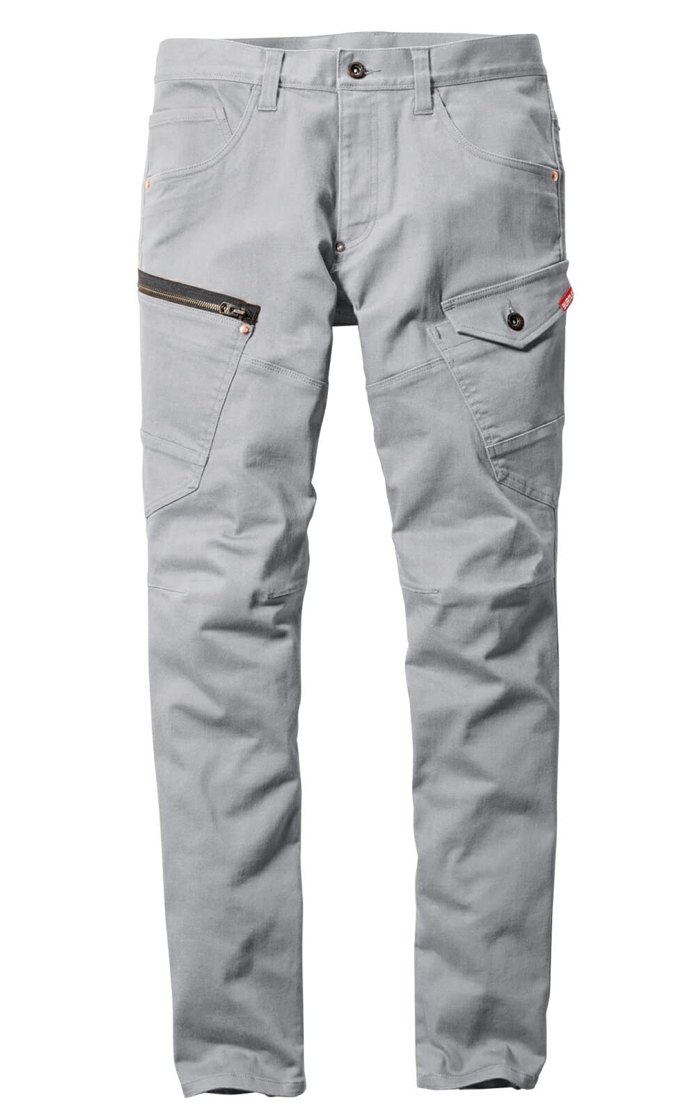 

Denim Cargo Pants 5002 CORDURA Stretch Work Clothes BURTLE Pro Uni Sticker Included Gray M [Burtle] Men s Women s 60.Ash