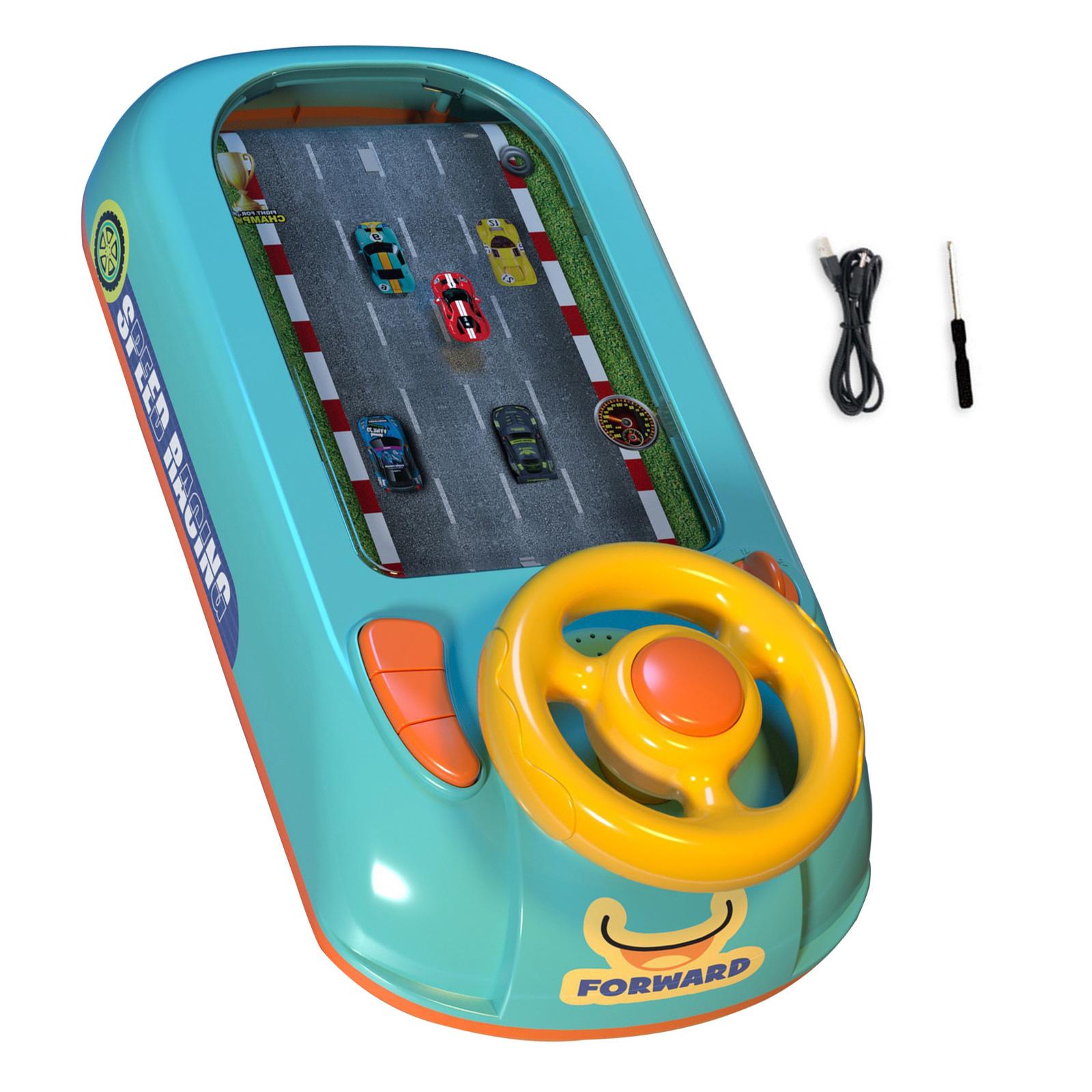 

Игрушка-симулятор вождения, приключение в автогонках, музыкальная интерактивная образовательная игрушка-руль, подарок для малыша зелёный