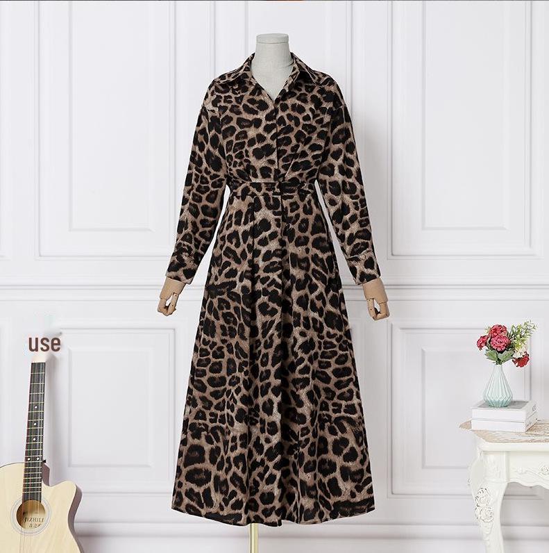 Nové bavlněné lněné elastické zeštíhlující šaty kardiganu ve vysokoškolském stylu s vysokým pasem